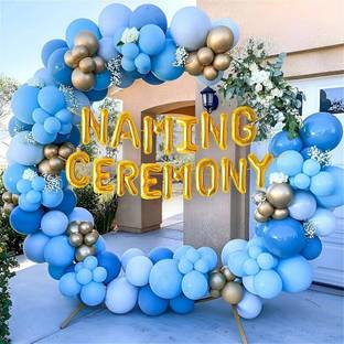 specialyou.in Blue Balloons for Baby Boy Naming Ceremony Decorations