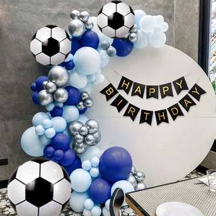 specialyou.in Blue Balloons for Decoration, Kids Birthday Decorations,Blue balloons for decor-64 pc