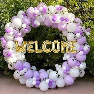 specialyou.in White, Purple Special You Welcome Home Decoration Items kit