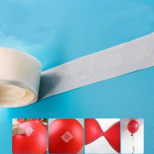 Art Bundle White 200 Dots Party Balloon Glue Dots / Sticky Dots Permanent/Balloon Glue for Decoration