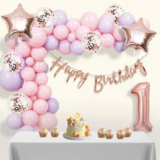 SHREENATH ENTERPRISES Pink, Purple balloon
