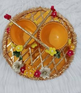 Masoom Wood Decorative Platter