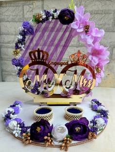 THE BRIDE MADE Wood Decorative Platter