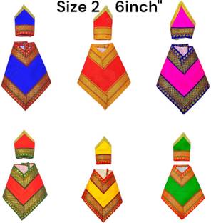 Mystic Vastra Mystic Vastra -Sai Baba Dress - Pack of 6 (Size 2) (Non-Returnable) Dress