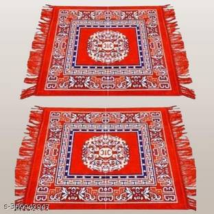 tilak shringar Puja aasan for home temple combo Of 2 pc Dress