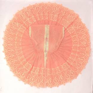 gopal ji 7 no. Laddu Gopal ji Chikankari pure cotton and net mix gopalji dress Dress
