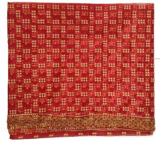 AsPKom Big Puja Chunari Dupatta, Mata Rani Ki Chunri,, Navratri, Mata Ki Chowki,, Durga Pooja Dress
