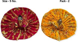 nini 5 No Kanha JI Laddu Gopal Ji Thakur ji, Hand Made Pack of 2 Dress