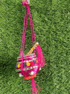 giftsrus Laddu Gopal Dahi Handi Deity Toy for Janamashtmi/Krishan ji Makhan Matki Deity Ornament