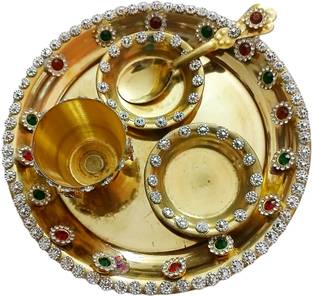 Aditya Creation Pooja Essential for Home, Temple Use - Gift for Pooja Ceremonies Deity Ornament