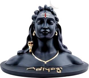 BZILO Adiyogi Shiva Statue for Car Dashboard, Pooja & Gift A_1 N/A
