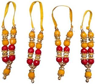 SPSStore Designer Stone Mala / Necklace, Size 17 CM, Mata Rani Mala, Stone Mala Set, bihari ji Deity Ornament