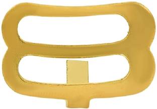 morir Big Size Tripund Shape Tilak Maker (Stamp) Three Marks Teeka Tilak Tool Deity Ornament