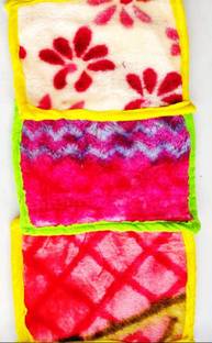 Firmus Smooth AC Blanket/Soft Saleen Kambal Set of 3 for Laddu Gopal Deity Ornament