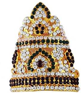 usha gold Deity God Jewelley Crown for all Gods and Goddesse Deity Ornament