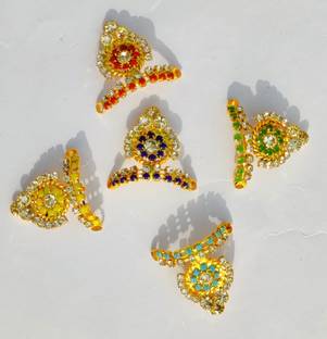 Any Fashion Laddu gopal and matarani small mukut for size 0.1 and 2 Deity Ornament