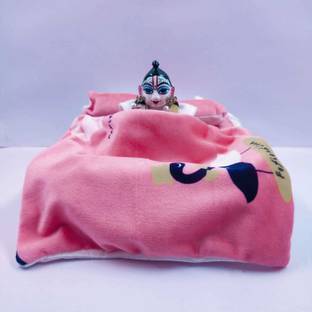 tilak shringar laddu gopal ji bistar gadda set A.C. BLANKET Deity Ornament