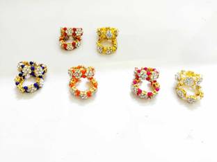 radha krishnam poshak /Laddu Gopal & RadhRani Designer Kangan/Set of 4 Pair/Size 5NO/RK_1373 Deity Ornament