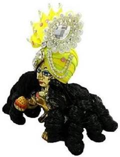 RADHA KRISHNA MART Designer Culry Hairs Deity Ornament