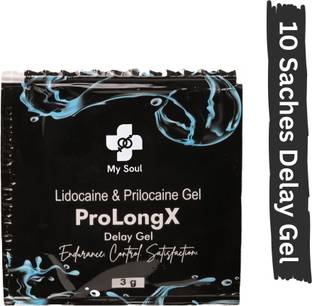 My Soul ProlongX Delay Gel | 30 Sachets (3g Each) Premium Last Longer Formula
