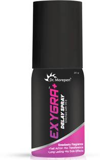Dr. Morepen Exygra+ Delay Spray For Men (20 g) (Black)