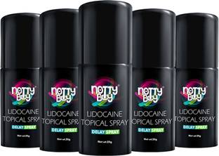 NottyBoy Lidocaine delay Spray For Men- Pack of 5
