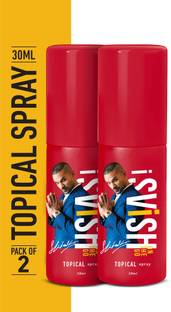 iSVISH ON THE GO Topical Delay Spray For Men (Pack of 2)