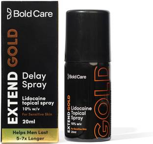Bold Care Extend Gold Delay Spray for Men - Long-Lasting Performance