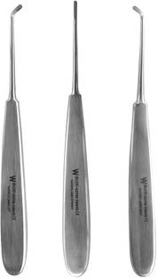 Waldent Ergonomic Design with Fine Grip Handles | Ultra-Light Weight | Autoclavable Dental Elevator