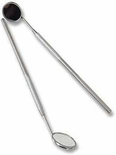 GOLDFINCH Mouth Mirror With Handle Set of 2 Pcs Dental Elevator