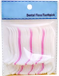Anshika World Oral Care Dental Floss Toothpick Sticks