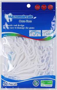 Giffy ®Toothpick Set Interdental Brush 7.5cm, 3 in 1 Dental Floss Pick.