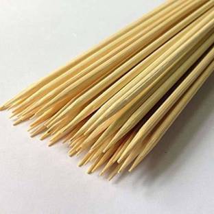 cezliar Simple Wooden Toothpicks with Dispenser Box = 300 Pcs Bamboo Sticks