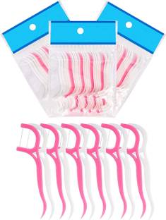 QGS 2in1 60Pcs Dental Floss Toothpicks Medical Oral Gum Teeth Cleaner Toothpick Set