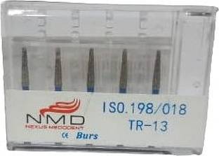 NMD NEXUS MEDODENT Taper Round End Diamond Bur Kit-TR-13 Dental Implant