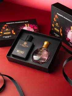 CARLTON LONDON Exquisite Fragrance EDP gift set Incense 50ml & Blush 30ml Pocket Perfume  -  For Men & Women