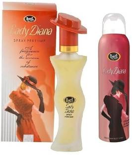 MONET Lady diana Perfume and Deo 150 ml +30ML Perfume Body Spray  -  For Men & Women