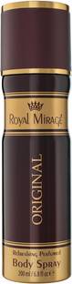 ROYAL MIRAGE Original Deodorant Body Spray Body Spray  -  For Men & Women