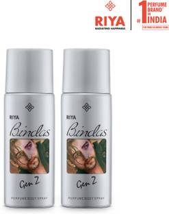 RIYA Bindas Grey Deodorant Long Lasting Fragrance 150 ML Each Deodorant Spray  -  For Men