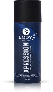BODY X XPRESSION Deodorant Spray  -  For Men & Women
