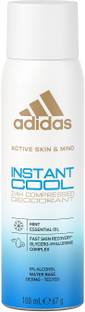 ADIDAS Instant Cool 24H Deodorant Spray  -  For Men