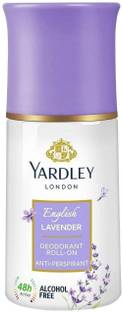 Yardley London English Lavender Deodorant Roll-On Anti- Perspirant Deodorant Roll-on  -  For Men & Women