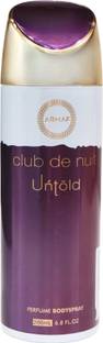 ARMAF Club De Nuit Untold Deodorant Spray  -  For Men & Women
