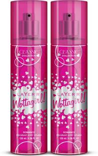 LAYER'R Wottagirl Romance Classic Collection Fragrant Long Lasting Body Spray  -  For Women