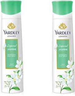 YARDLEY Imperial Jasmine - 150ml each - IJ14 Deodorant Spray  -  For Women