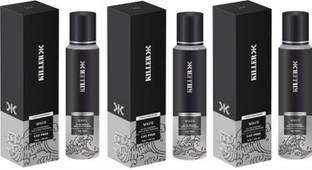 KILLER Wave Liquid Deodorant 150ML Each (Pack of 3) Perfume Body Spray - For Men & Women (450 ml, Pack of 3) Deodorant Spray  -  For Men & Women
