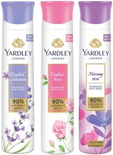 Yardley London Combo Set Deodorant Body Spray  -  For Women