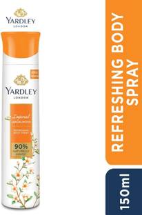 Yardley London New Imperial Sandalwood Deo Body Spray  -  For Men & Women