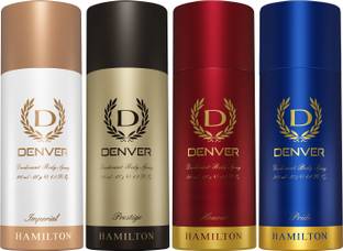 DENVER Imperial, Honour, Pride and Prestige Deodorant Spray  -  For Men