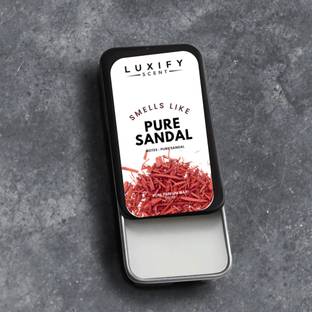 Luxify Scent Sandalwood Solid Perfume | Long-Lasting 10g Non-Greasy Solid Perfume Deodorant Cream  -  For Men & Women